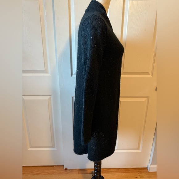 J. Jill Mohair Sparkly Black Jacket Size S - Picture 3 of 9